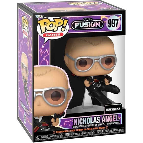 Funko Pop! Games - Fusion Hot Fuzz - Nicholas Angel #997 image 1