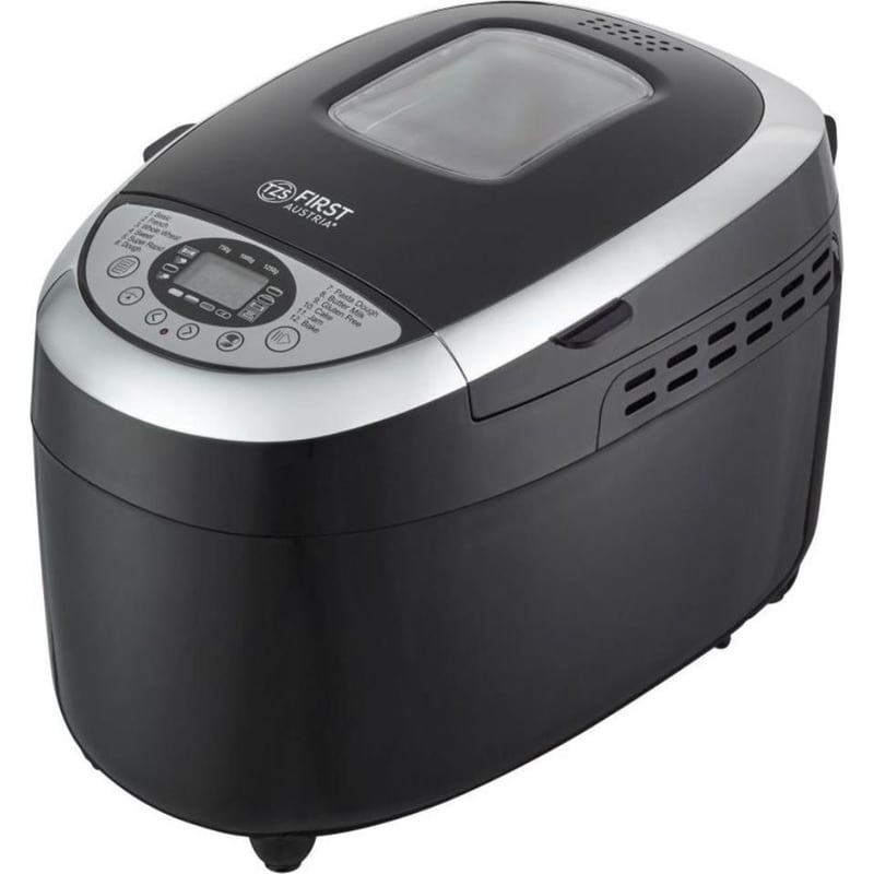 Αρτοπαρασκευαστής FIRST AUSTRIA FA-5152-3-BA Μαύρο FIRST AUSTRIA