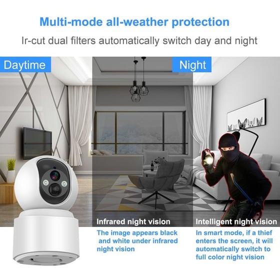 Ασύρματη IP Camera Levofast JK42-VQ001 HD Επιτραπέζια με WiFi image 5