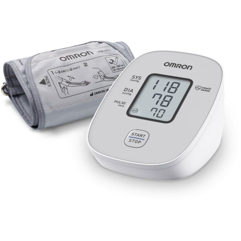 OMRON Ψηφιακό Πιεσόμετρο Μπράτσου OMRON HEM-7121J Με ανίχνευση Αρρυθμίας Λευκό