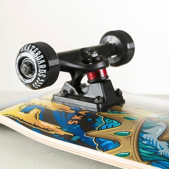 Skateboard 31'' Poseidon Fish image 3