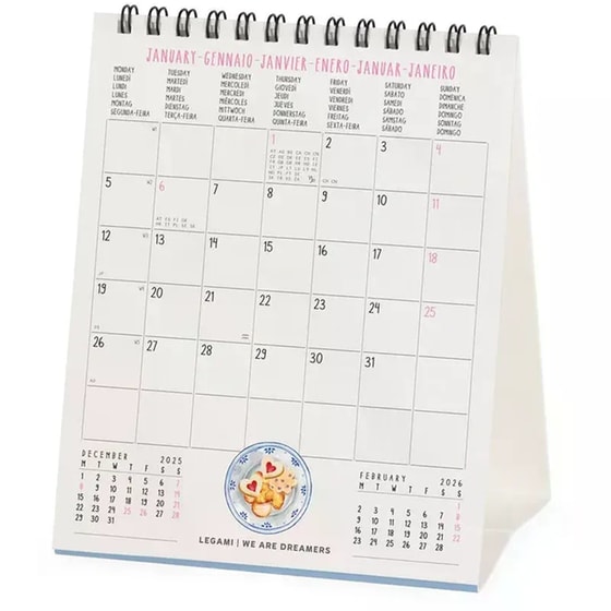 Ημερολόγιο Γραφείου Legami 2026 Aphorisms image 1
