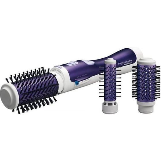 Ηλεκτρική Βούρτσα ROWENTA CF9530 με Αέρα & Περιστρεφόμενη Κεφαλή για Μπούκλες Μωβ/Λευκό image 2