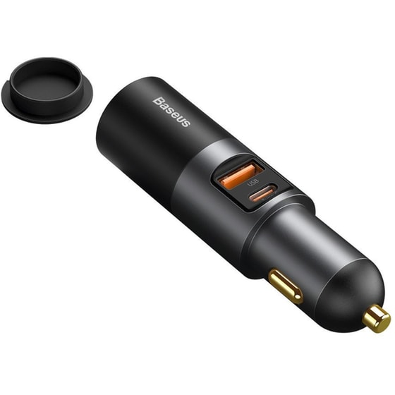 Φορτιστής Αυτοκινήτου Baseus - Μαύρο image 2