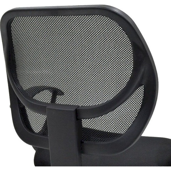 Καρέκλα Γραφείου ArteLibre Αύρα από Ύφασμα Mesh - Μαύρη image 3