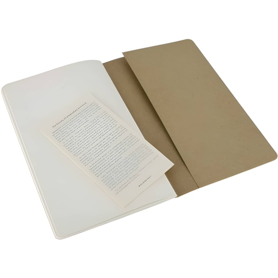 Σημειωματάριο Moleskine Journal Cahier Plain (3 Τεμάχια) image 2