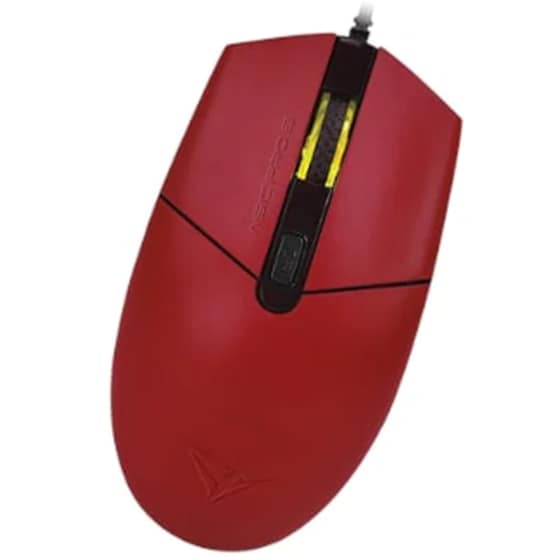 Alcatroz Asic Pro 8 Ενσύρματο Ποντίκι Κόκκινο image 0