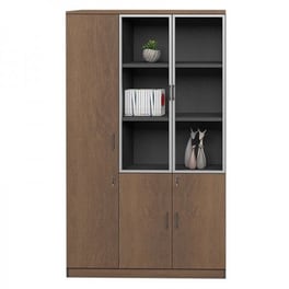 Βιβλιοθήκη 24mall Linea C531382 120x40x200 cm - Καφέ