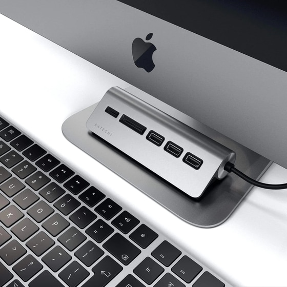 Satechi ST-TCHCRM USB Hub 5-Port USB 3.0 συμβατό με USB-C image 4
