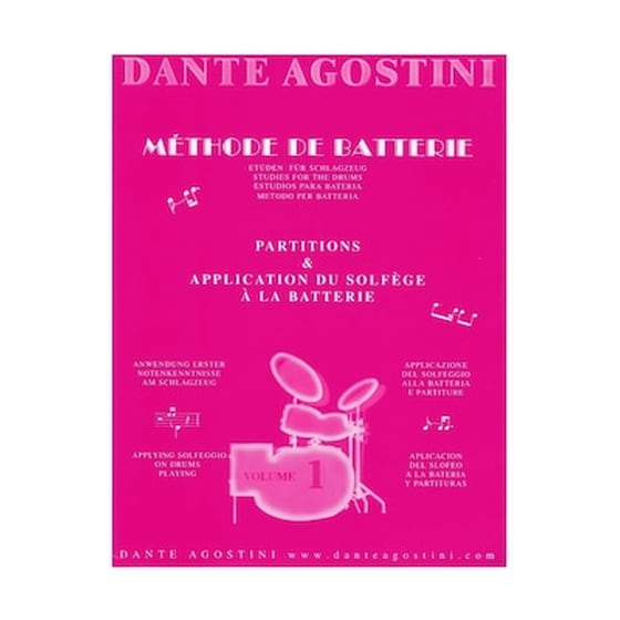 Agostini - Methode De Batterie, Vol.1 image 0