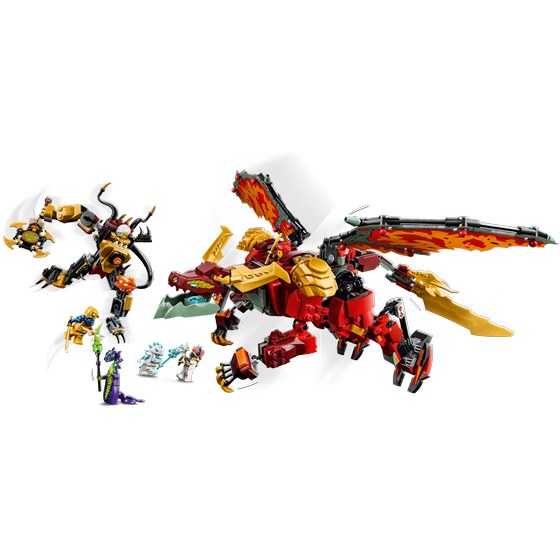 LEGO® Wyldfyre's Transforming Dragon Mech (71868) image 4