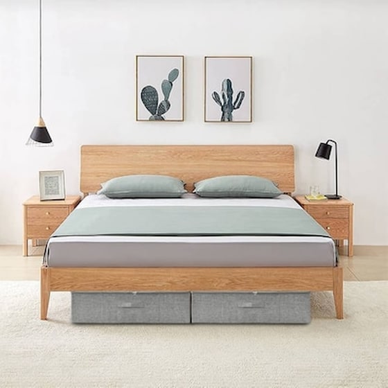 Vidaxl Κουτί Αποθήκευσης Γκρι 70 X 40 X 18 Εκ. Υφασμάτινο image 1