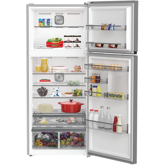 WHIRLPOOL WHD2 6553 X5E No Frost 557 Lt Inox Δίπορτο image 2