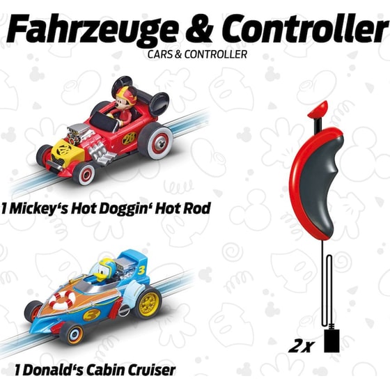 Carrera 1.First: Disney Junior - Mickey's Fun Race Τηλεκατευθυνόμενα Αυτοκίνητα σε Πίστα (20063045) image 6