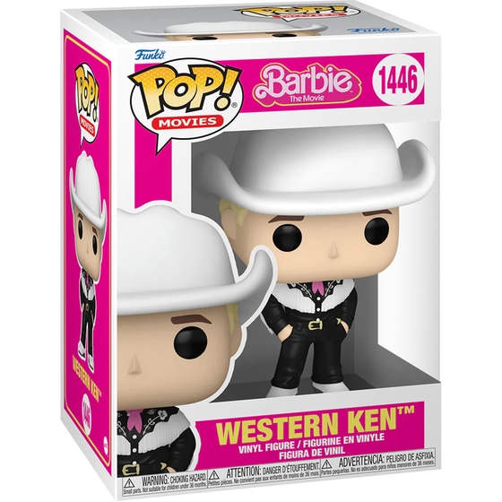 Funko Pop! Movies - Barbie - Western Ken 1446 image 1