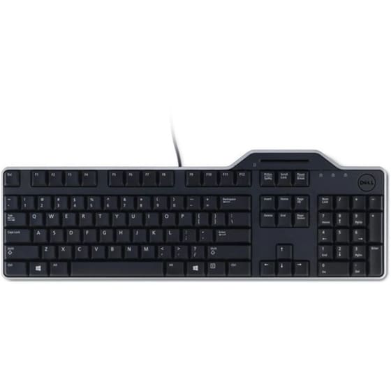 Dell KB813 Smartcard USB Ενσύρματο Πληκτρολόγιο Μαύρο (EN/GR) image 0