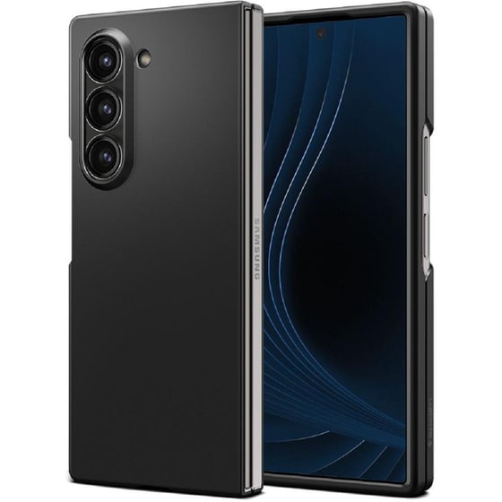 Spigen Airskin Back Cover For Galaxy Z Fold6 (acs07816) Μαύρο image 0