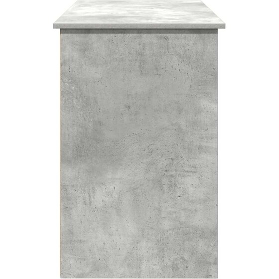 Γραφείο VidaXL από Επεξεργασμένο Ξύλο 102x50x75 cm - Γκρι Σκυροδέματος image 4