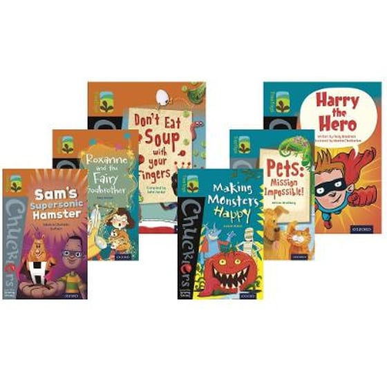 Oxford Reading Tree TreeTops Chucklers: Oxford Level 8-9: Pack of 6 image 0