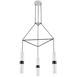Φωτιστικό Οροφής Τρίφωτο Aca Da Vinci Hm853p56wh Μεταλλικό - Λευκό/Μαύρο