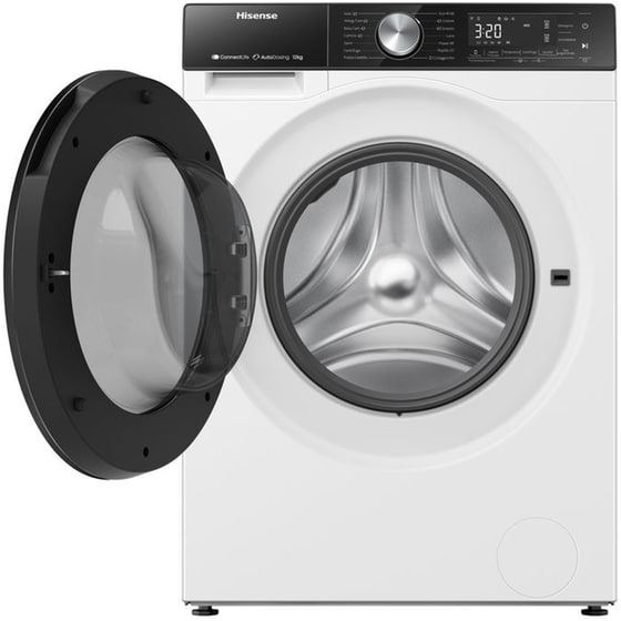 HISENSE WF5S1045BW 10.5 kg 1.400 Στροφές Λευκό με WiFi Πλυντήριο ρούχων image 1