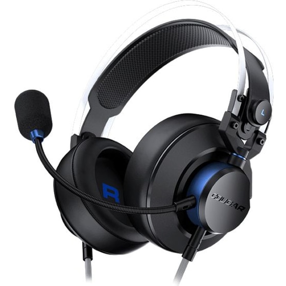 Cougar VM410 Gaming Ενσύρματα Ακουστικά 3.5mm Μαύρα/Μπλε image 1