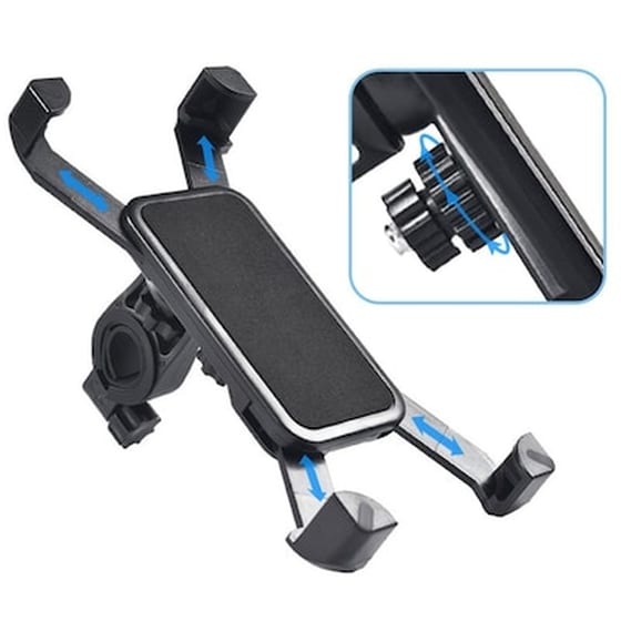 Universal Grip Βάση Στήριξης Ποδηλάτου - Μηχανής Για 3,5 - 7 Ιντσών Smartphone - Gps image 3
