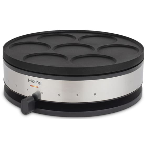 Κρεπιέρα H.KOENIG KREP56 1500 W Ασημί image 1