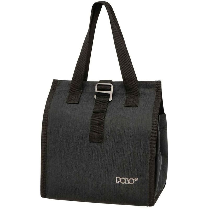 Τσαντάκι Φαγητού Ισοθερμικό Polo Office Σκούρο Γκρι 6L