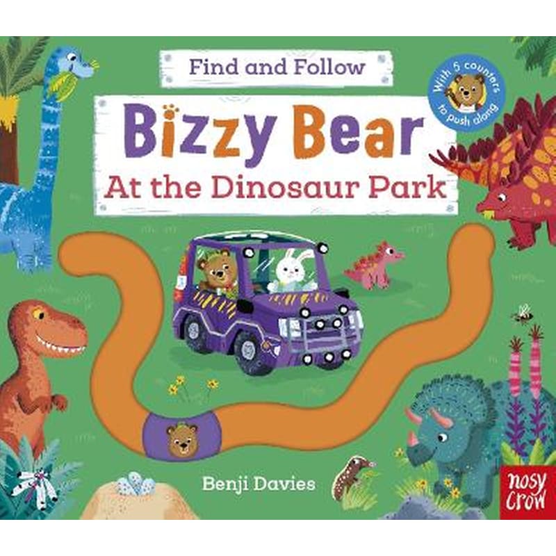 Bizzy Bear Find and Follow: At the Dinosaur Park