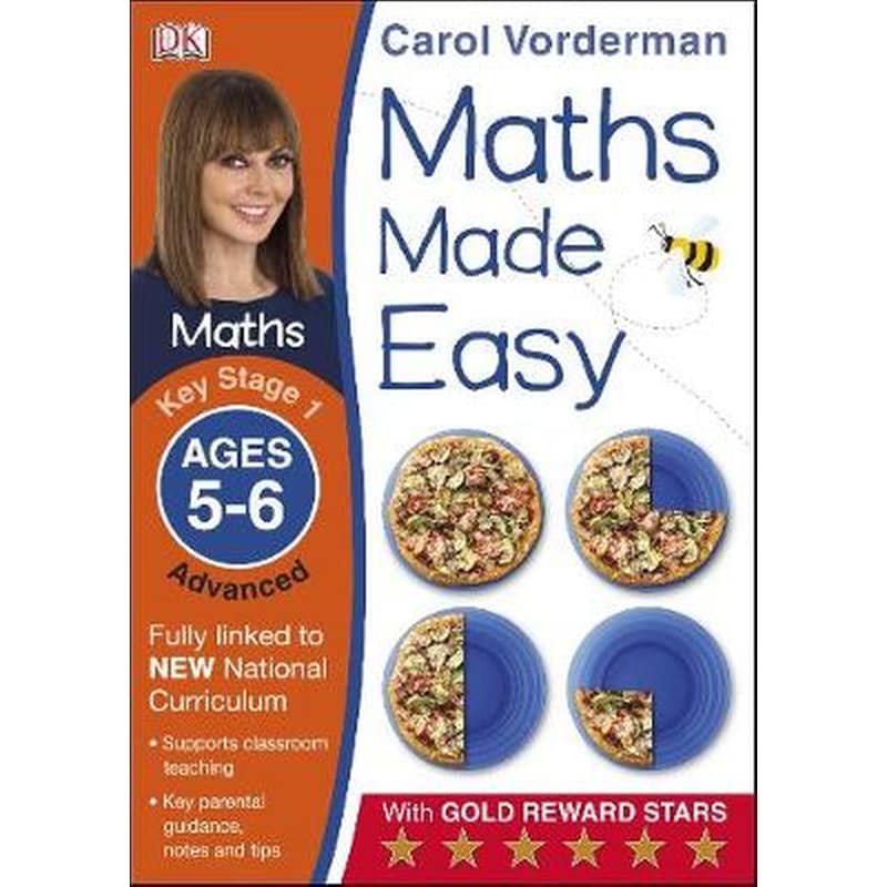 Maths Made Easy: Advanced, Ages 5-6 (Key Stage 1) 1288071