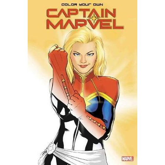 Color Your Own Captain Marvel image 0