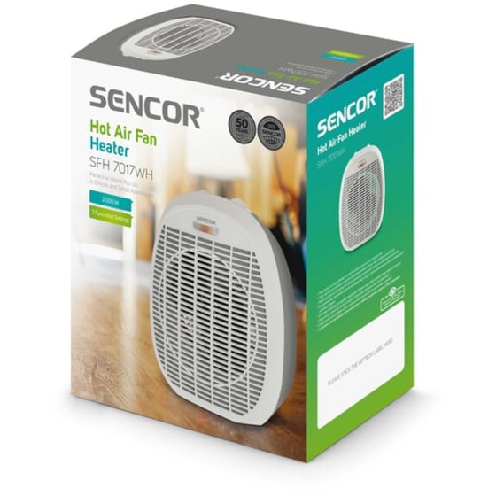 Αερόθερμο Δαπέδου SENCOR SFH 7017WH 2000W image 1