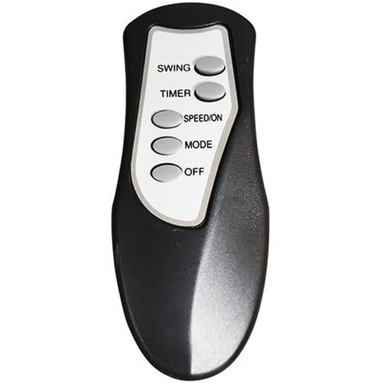 EUROLAMP 300-20013 Ανεμιστήρας Δαπέδου Με Ορθοστάτη  Τηλεχειριστήριο 60W Μαύρο image 1
