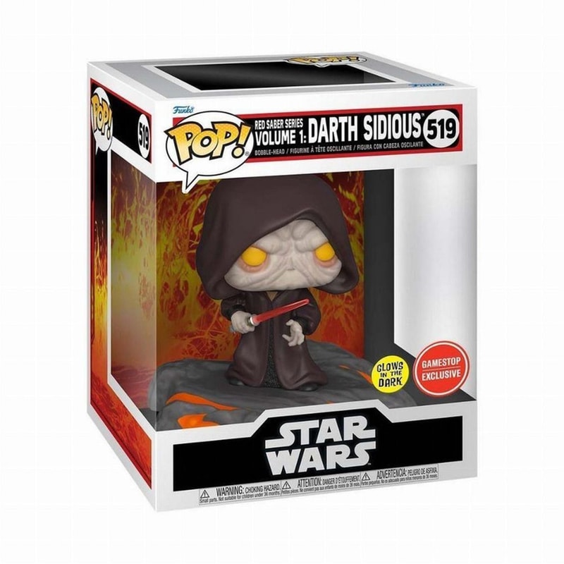 FUNKO Funko Pop! Star Wars - Red Saber Collection - Darth Sidious #519