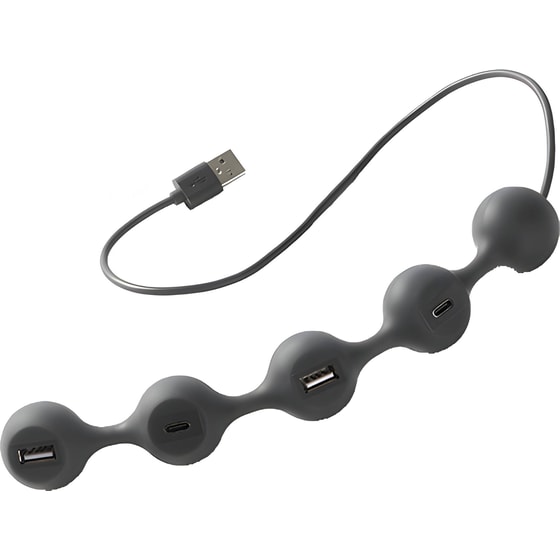 Lexon LD143DG USB Hub 4-Port συμβατό με USB-A image 0