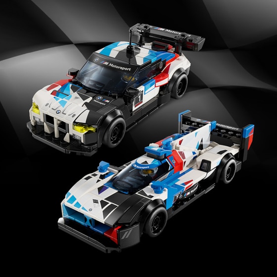 LEGO® Speed Champions BMW M4 GT3 & BMW M Hybrid V8 Race Cars (76922) image 8