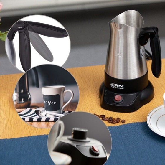 FIRST AUSTRIA FA-5450-3 800W 0.35 L Ηλεκτρικό Μπρίκι image 7