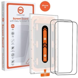 Προστατευτικό οθόνης Apple iPhone 15 - Mobile Origin Screen Guard with Easy Install Tool - 2 τμχ