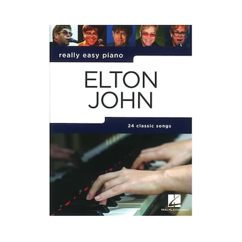 HAL LEONARD Hal Leonard Really Easy Piano: Elton John Βιβλίο Για Πιάνο