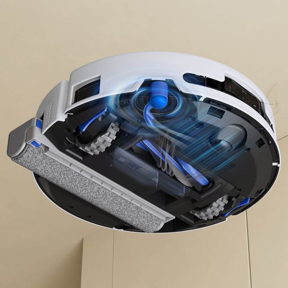 ECOVACS DEEBOT T90 OMNI για Σκούπισμα και Σφουγγάρισμα Λευκό Σκούπα Ρομπότ image 9