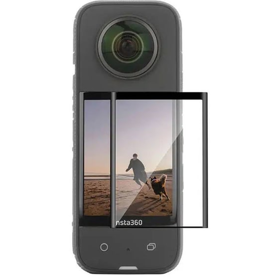 Προστατευτικό οθόνης Sunnylife Curved για Insta360 X3 - Μαύρο image 0