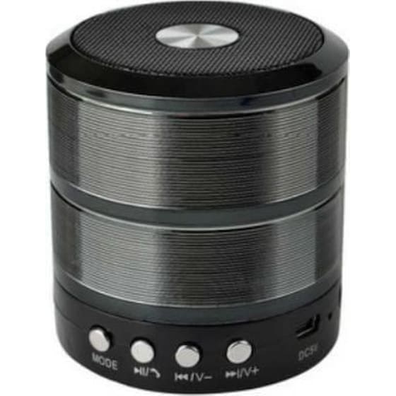 Ασύρματο Μίνι Ηχείο Bluetooth Με Εξαιρετική Ποιότητα Ήχου Και Ισχυρά Μπάσα Ws-887 Μαυρο image 0