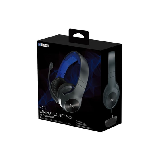 Hori Pro PS4 Gaming Ενσύρματα Ακουστικά 3.5mm - Μαύρα/Μπλε image 2