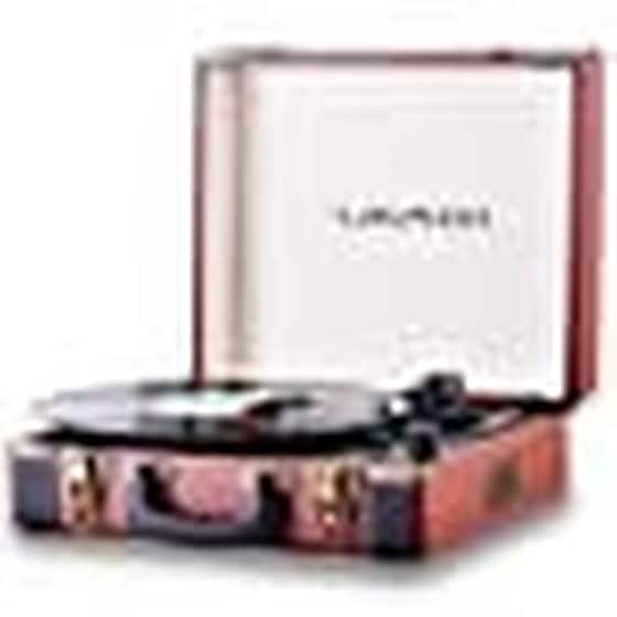 Turntable Lauson Suitcase Skin Mp3 Sd Bluet Encoding Cl 605 image 0