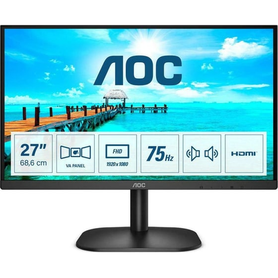 AOC B2 Series 27B2AM 27" VA Flat 75Hz 4 ms image 0