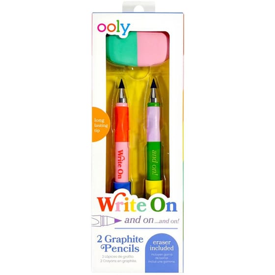 Μολύβια Ooly & Γόμα Write On (3 Τεμάχια) image 0