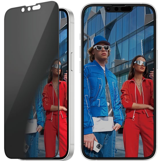 Προστατευτικό οθόνης Apple iPhone 16e/iPhone 14/iPhone 13/iPhone 13 Pro - PanzerGlass Privacy Ultra-Wide Fit Screen Protection image 0
