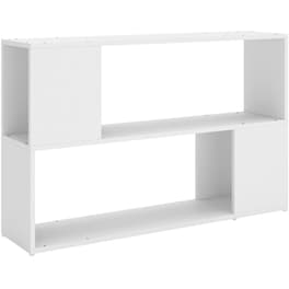 Βιβλιοθήκη VidaXL από Μοριοσανίδα 100x24x63 cm - Λευκό