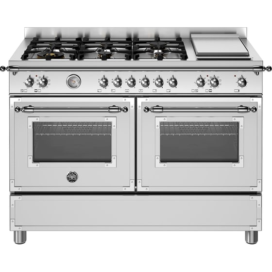 BERTAZZONI HER126G2EXT 58 / 58 Lt Inox Κουζίνα Μεικτή Αερίου image 0